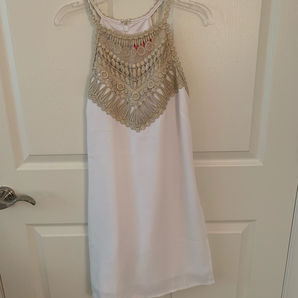 NWT Lilly Pulitzer White Pearl Romper